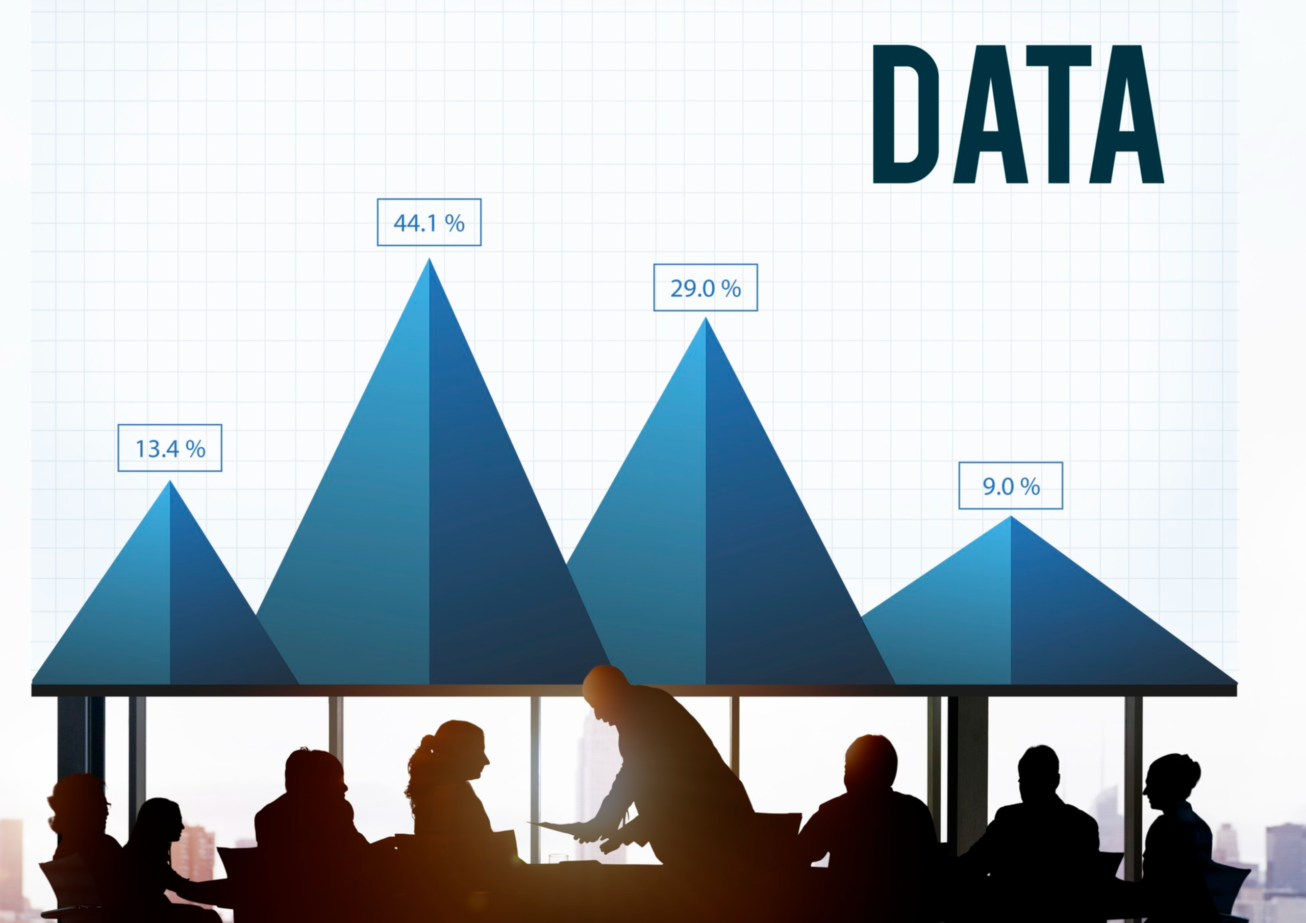 Illustration d’une organisation pilotée par la donnée